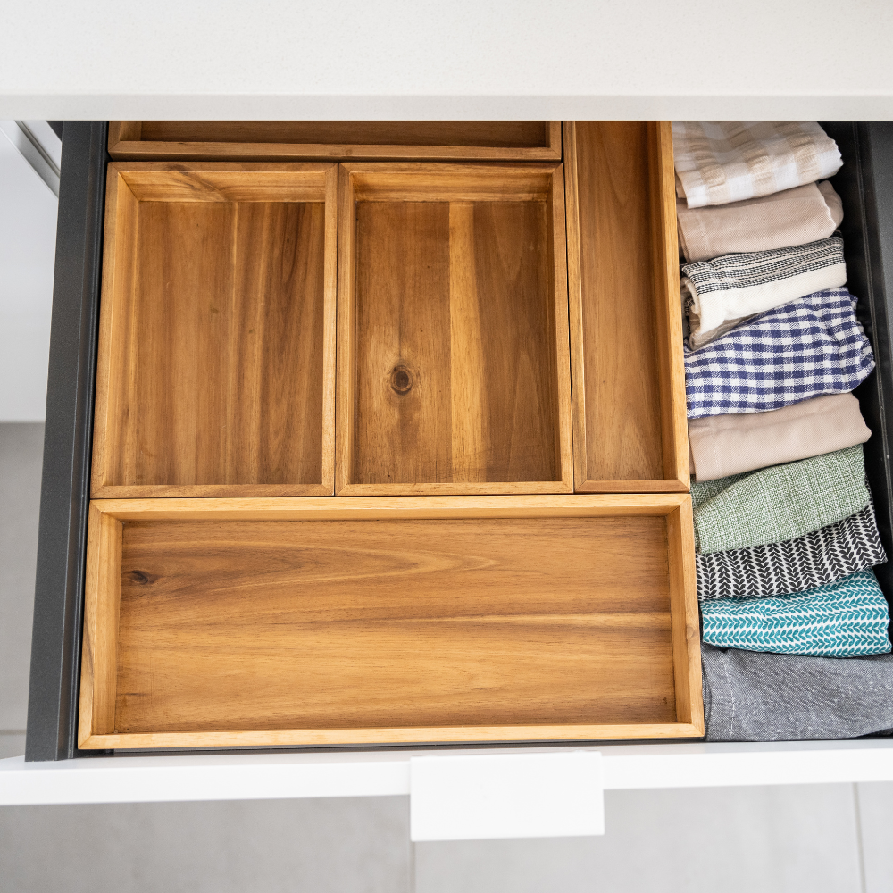 Organisateur de tiroir en acacia - Gaelle