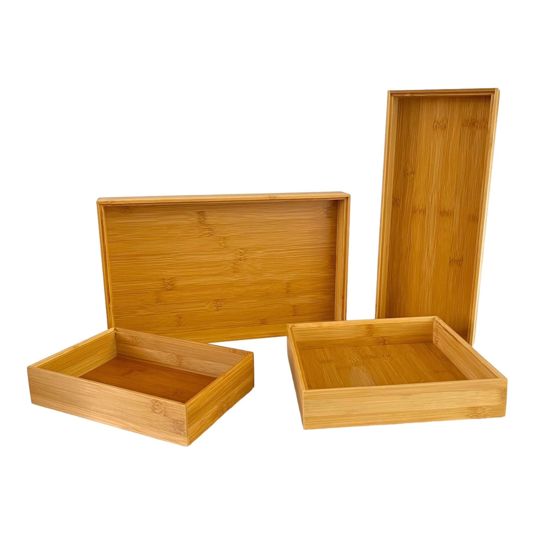 organisation tiroir bambou