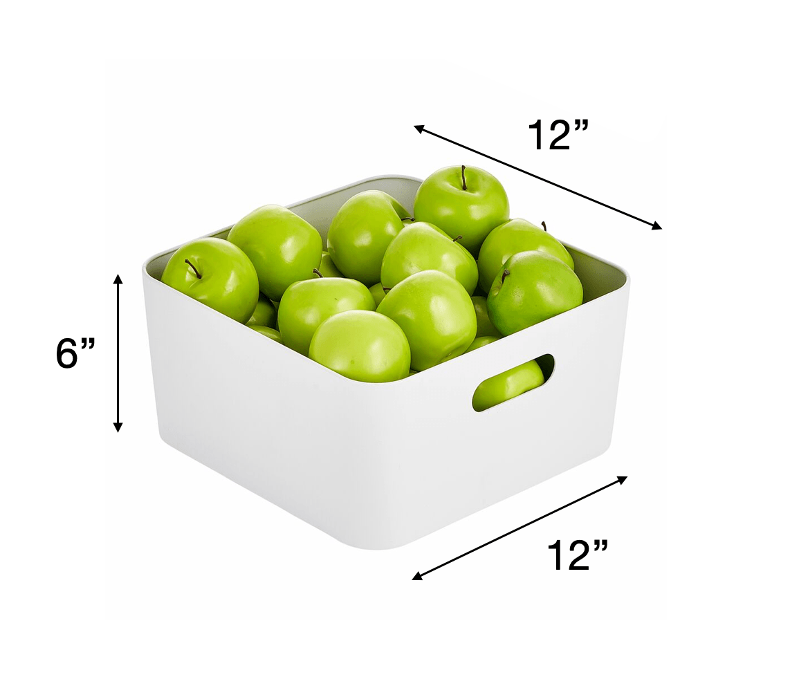 rangement en métal blanc