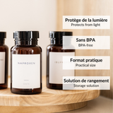 Bouteille de médicament ambré - Eve