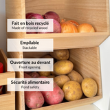 Bac en bois empilable - Joelle