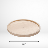 Plateau tournant en bois recyclé - Suzanne