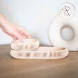 Plateau rond polyvalent et empilable - Maddy