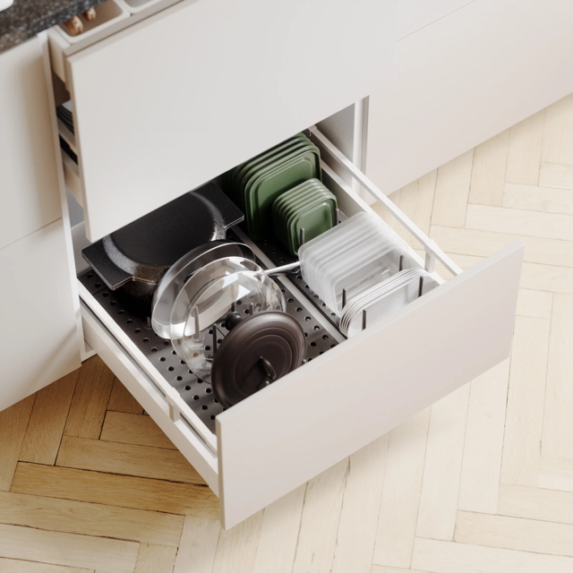 solution rangement plats plastique