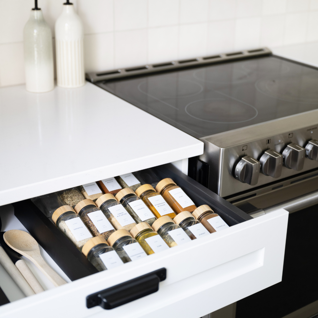 Organiser vos épices et gagner de la place dans votre cuisine