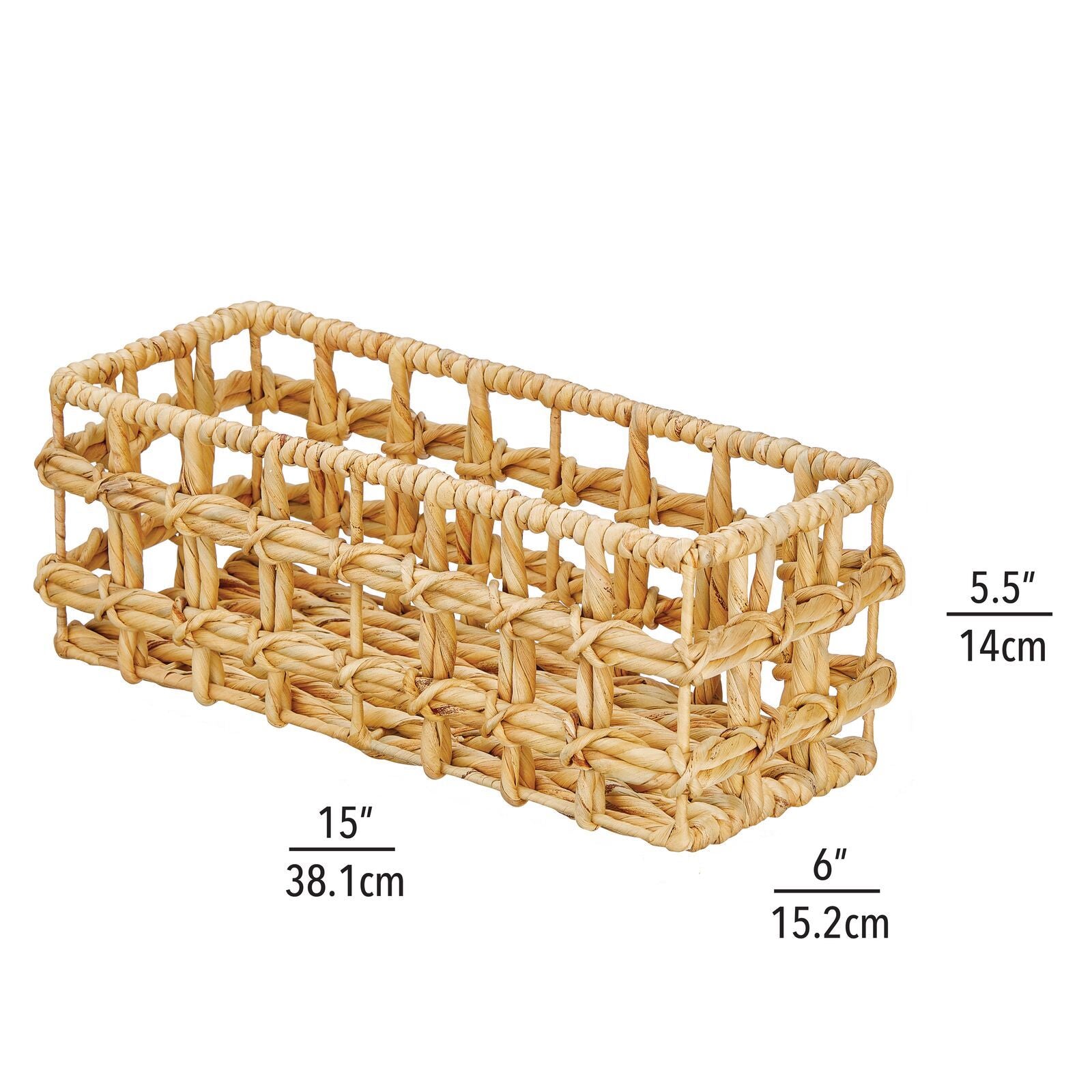 panier osier toilette