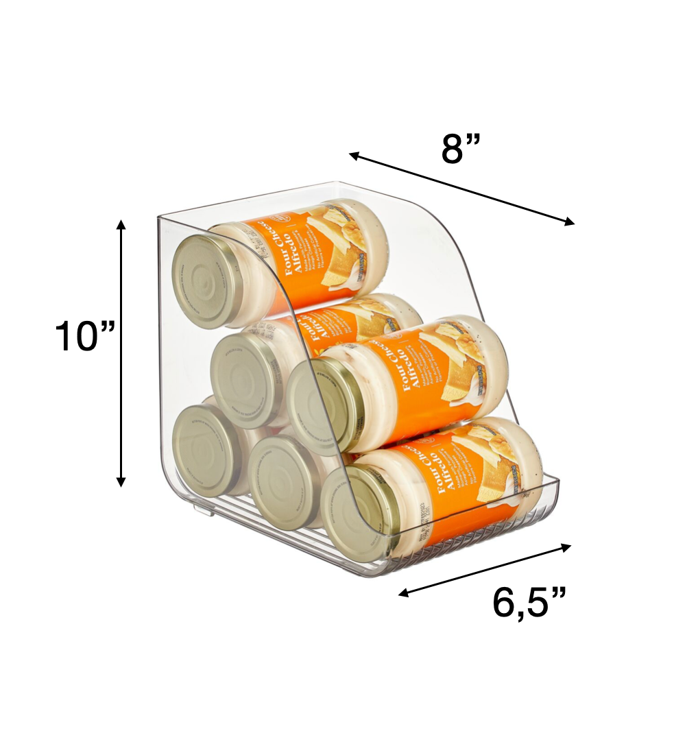 Bacs de rangement pour réfrigérateur, bacs de rangement pour distributeur  de canettes, boîte de rangement pour