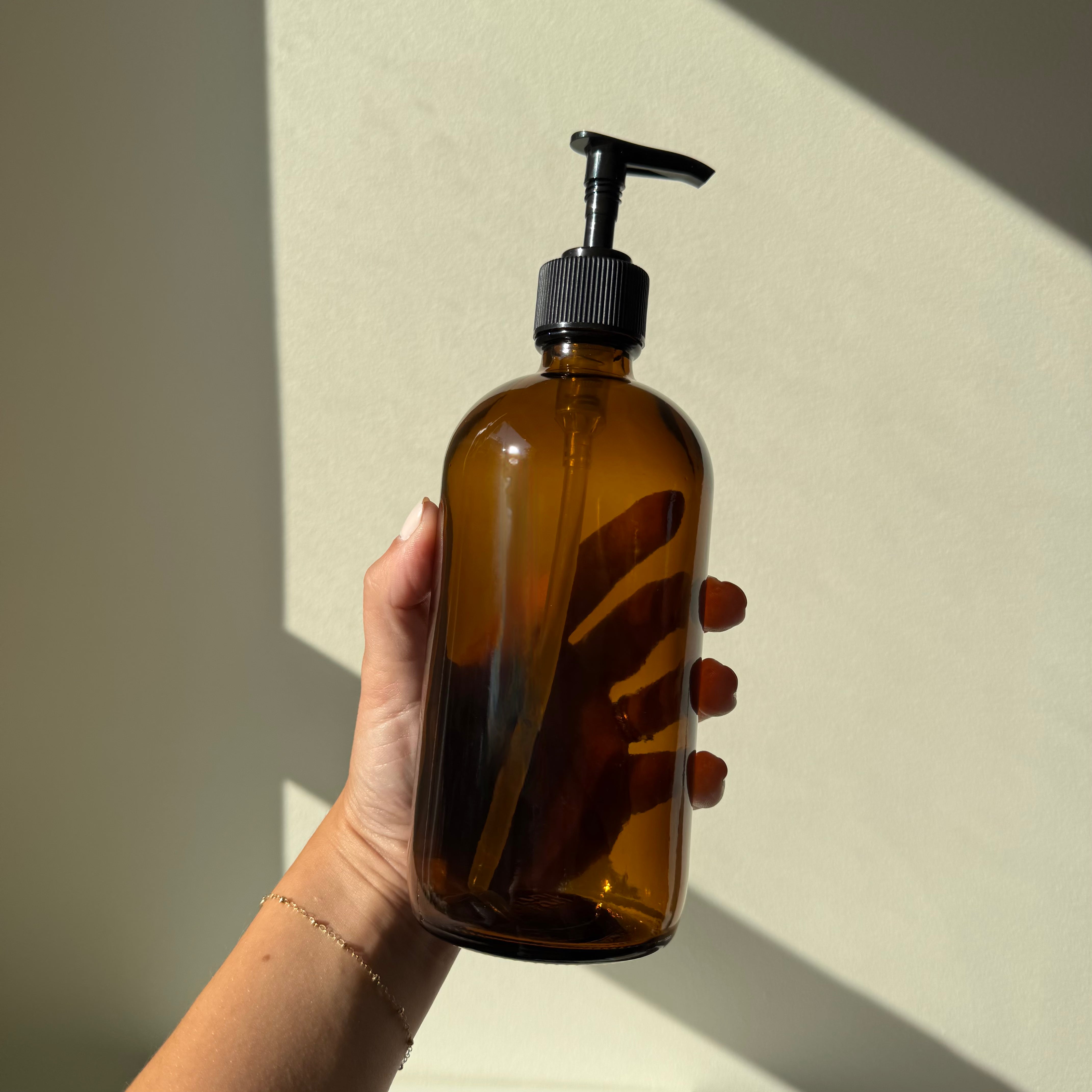Bouteille en verre ambré - 500ml - Emy