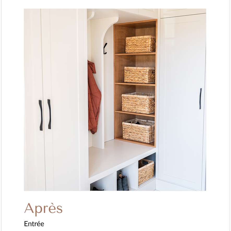entrée organiser rangement