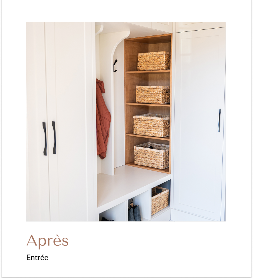 entrée organiser rangement