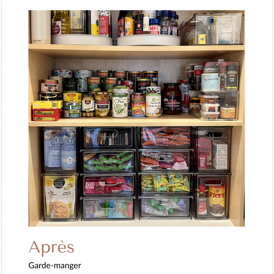 garde mange organiser