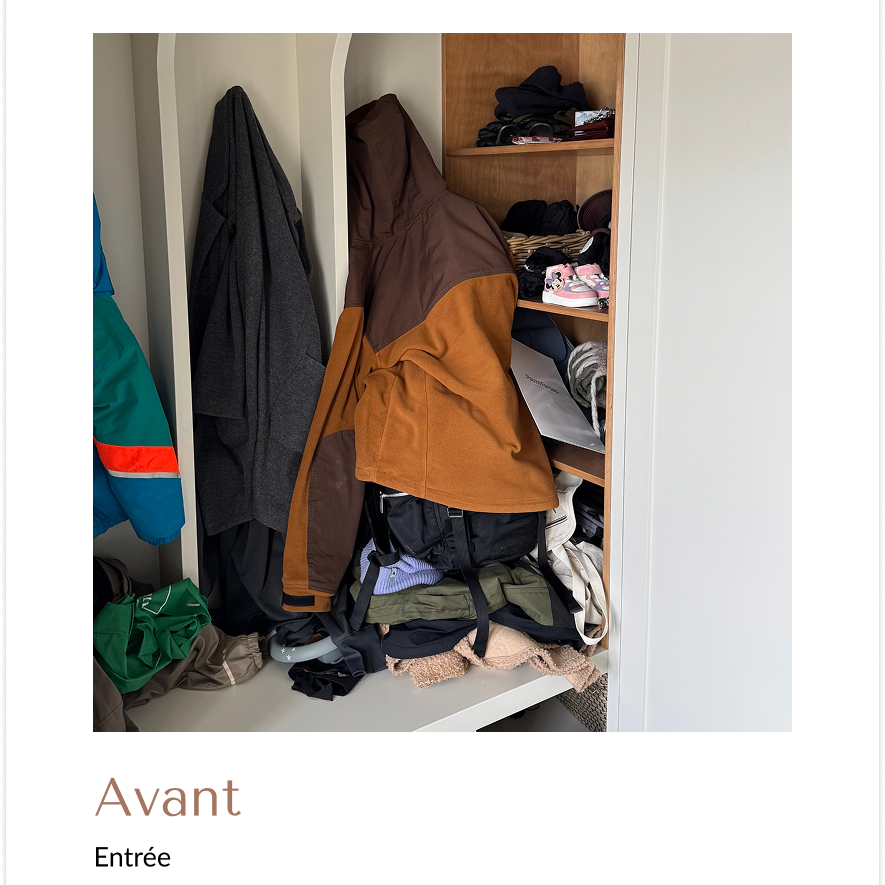 entrée désorganiser