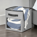 Panier en tissus cube