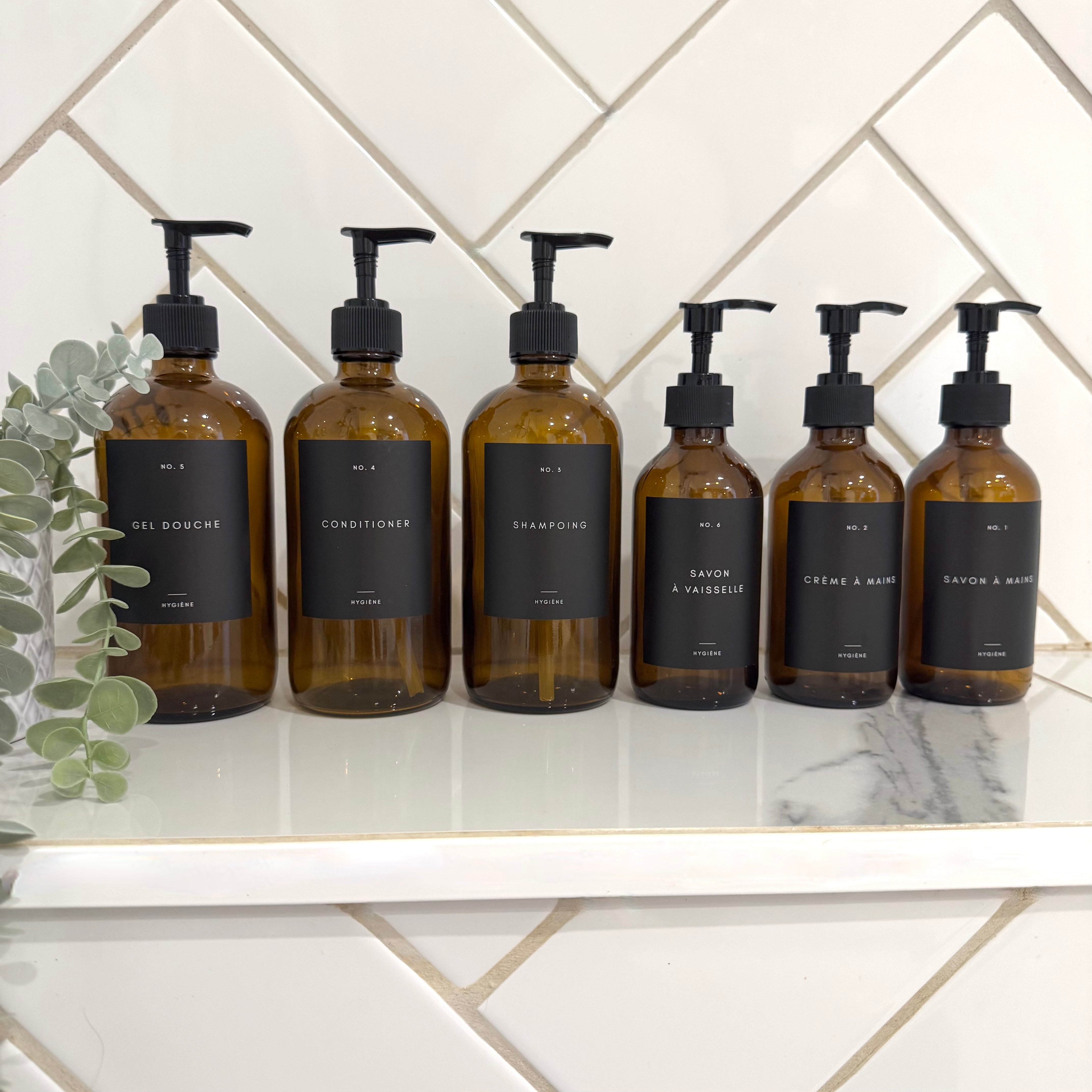 Pompe savon douche