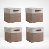 Lot de 4 Panier en tissus - Chloé