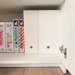 bureau porte-revues blanc