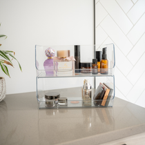 rangement cosmétique empilable
