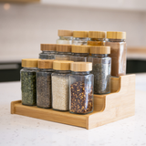 Expandable bamboo shelf - Nathalie