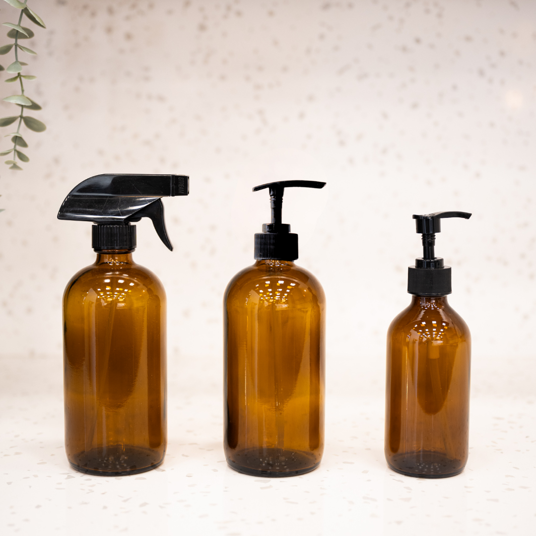 Bouteille en verre ambré - 500ml - Emy