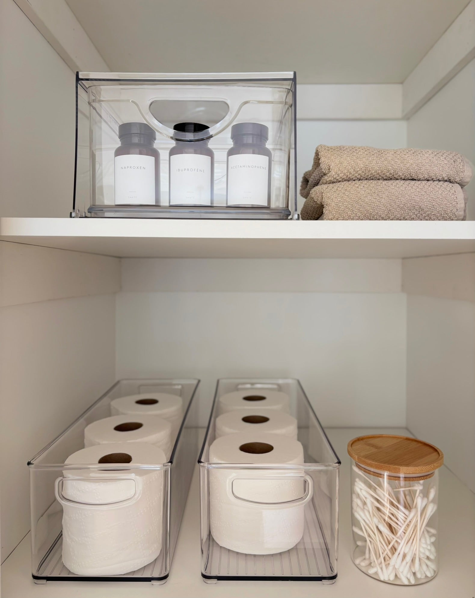 rangement salle de bain armoire