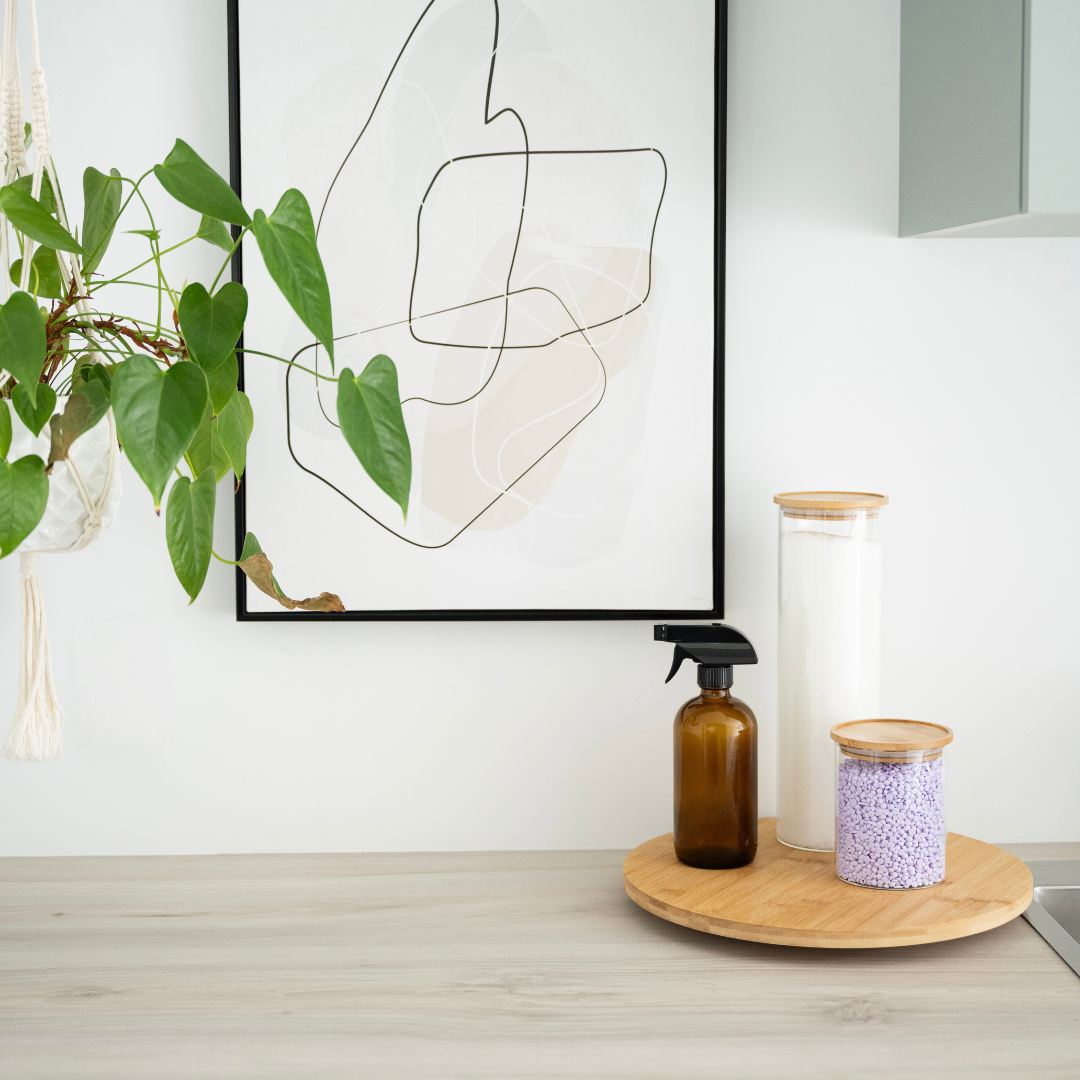 salle de lavage rangement