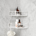 shower corner bin