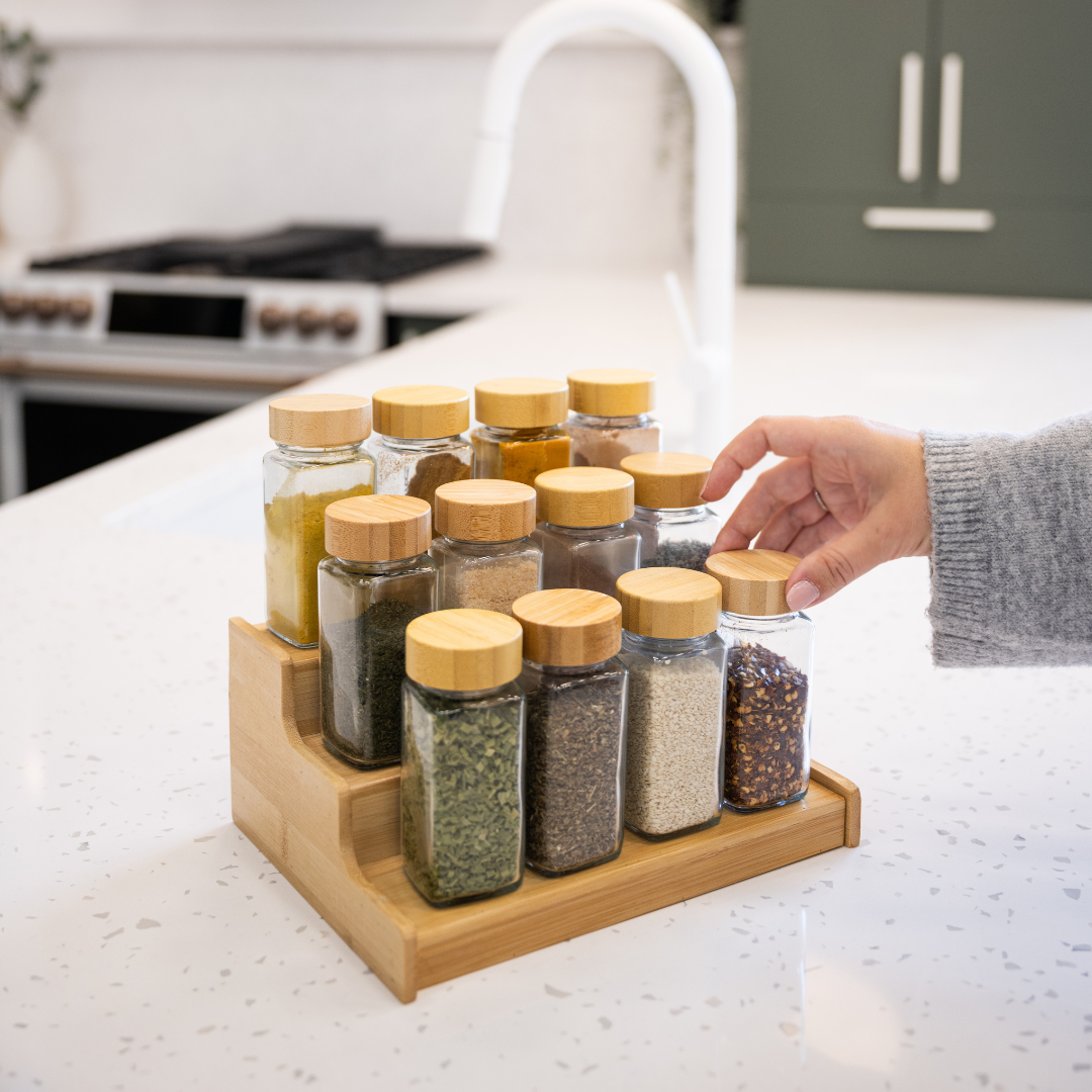 Expandable bamboo shelf - Nathalie